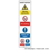 Petroleum Spirit Flammable - 14136