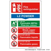 Fire Extinguisher SG15 L2 Powder - 14144 image