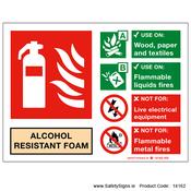Fire Extinguisher SG16 Alcohol Resistant Foam - 14162 image