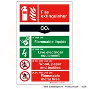 Fire Extinguisher SG15 CO2 - 14206