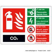 Fire Extinguisher SG16 CO2 - 14207