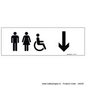Toilets - Arrow Down - 34020