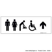 Toilets - Arrow Up - 34040