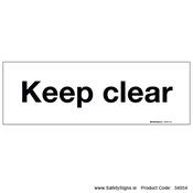 Keep Clear - 34054 image