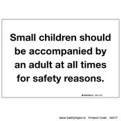 Small Children Accompanied by Adult - 34077