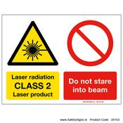 Laser Radiation - Class 2 - 28163 image