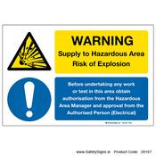 Risk of Explosion - 28167 image