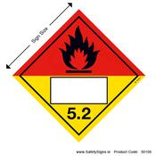 Class 5.2 - Organic Peroxides - 30106
