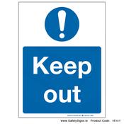 Keep Out - 16141 image