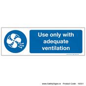 Use with Adequate Ventilation - 16551 image