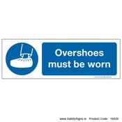 Overshoes must be worn - 16626 image