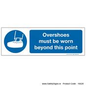 Overshoes must be worn - 16628 image