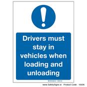 Drivers stay in vehicle when loading and unloading - 16696 image