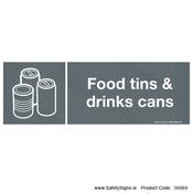 Food Tins and Drinks Cans - 56069