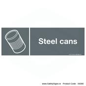 Steel Cans - 56080