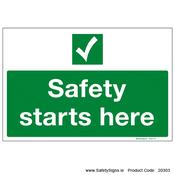 Safety Starts Here - 20303 image