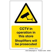 CCTV in Operation in this Store - 44049 image