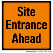 Site Entrance Ahead - 24093 image
