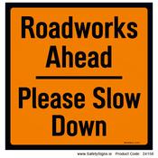Roadworks Ahead - 24158