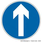 Keep Straight Ahead - RUS004 (Circular) - 24208