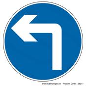 Turn Left Ahead - RUS007 (Circular) - 24211 image