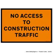 No Access to Construction Traffic - 24259 image