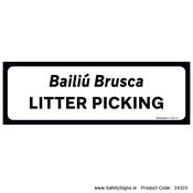 Supplementary Plate - Litter Picking - P082 - 24323
