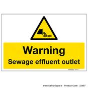 Sewage Effluent Outlet - 22487