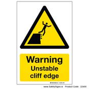 Unstable Cliff Edge - 22495 image
