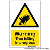 Tree Felling in Progress - 22661 image