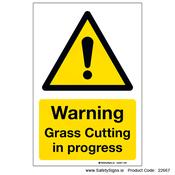 Grass Cutting in Progress - 22667 image
