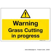 Grass Cutting in Progress - 22668 image