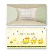 Hand Crafted baby Gift Wallet Card
