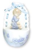 Porcelain Font Praying Boy