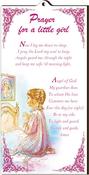 Wood Plaque Praying Girl