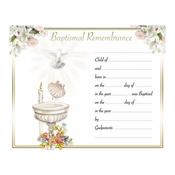 Baptismal Certificate