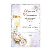 Baptismal Certificate