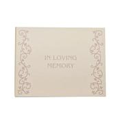In Loving Memory - Book of Condolence.