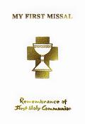 First Communion Book White Hardback Padded image