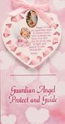 Plexiglass Baby Heart Shaped Plaque Blue Pink