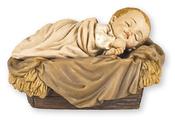 Resin Baby Jesus &amp;amp; Manger 5 inch