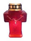 Red Cross LED Grave 120 Day Light