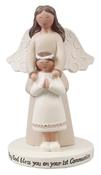 Resin 4 inch Communion Angel - Girl