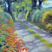 Montbretia August SOLD | Sara Hodson Fine Art image
