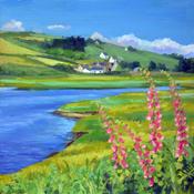 Foxgloves, Squince | Sara Hodson Fine Art image