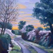 Frosty walk SOLD | Sara Hodson Fine Art image