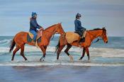 Beach Riders | Sara Hodson Fine Art image