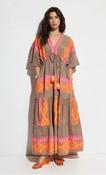 Dubai Aztec Cotton Dress with pockets - Sassy Dresses image