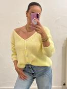Sienna Primrose Yellow Mohair Cardigan - Sassy Dresses