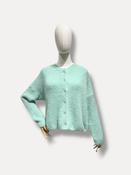 Mint Green Miami Mohair Cardigan - Sassy Dresses